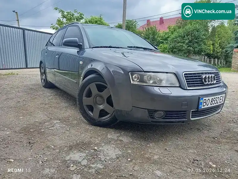 Audi A4 2001, фото з оголошення 1 з 20, VIN WAUZZZ8EX2A168577