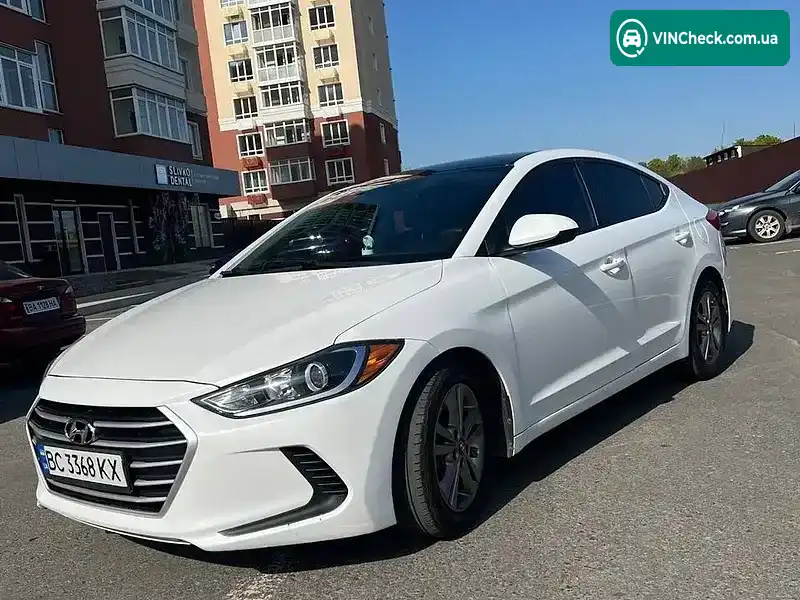 Hyundai Elantra 2017, фото з оголошення 1 з 7, VIN 5NPD84LF3HH191560