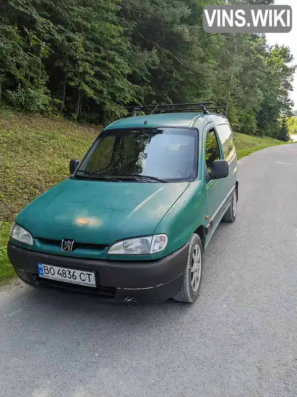 Peugeot Partner 1999, фото з оголошення 1 з 6, VIN VF35BWJZE60156689