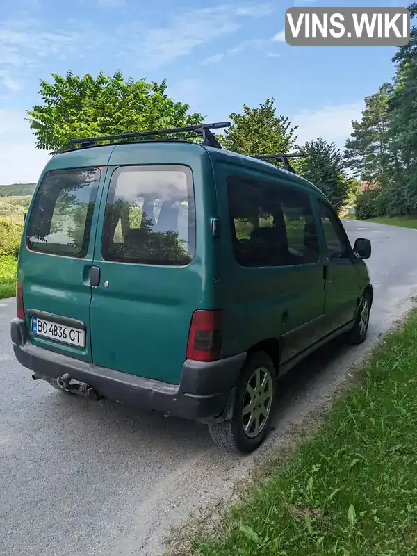 Peugeot Partner 1999, фото з оголошення 2 з 6, VIN VF35BWJZE60156689