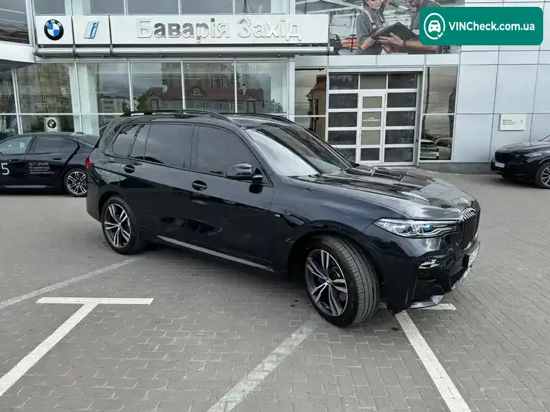 BMW X7 2021, фото з оголошення 1 з 10, VIN WBACX610209K37902