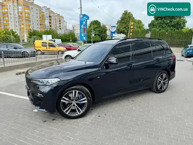 BMW X7 2021, фото з оголошення 2 з 10, VIN WBACX610209K37902