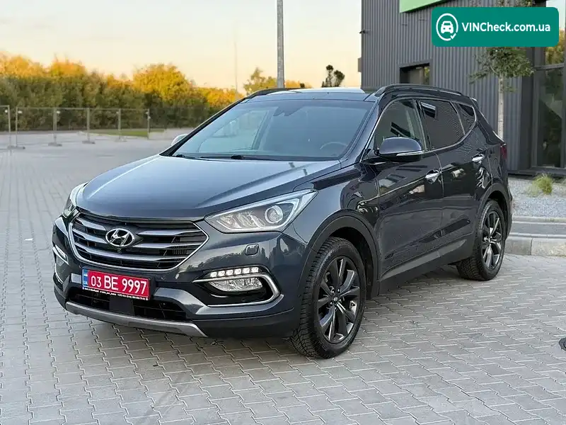 Hyundai Santa FE 2016, фото з оголошення 2 з 20, VIN KMHSW81XDGU634640