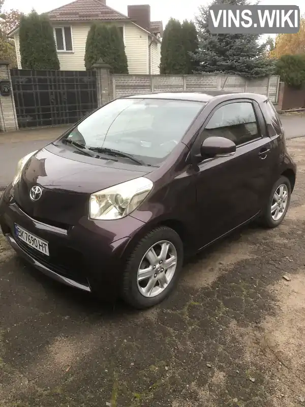 Toyota IQ 2009, фото з оголошення 1 з 17, VIN JTNML11030J000657