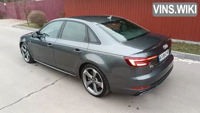 Audi A4 2018, фото з оголошення 1 з 20, VIN WAUFNAF49KA008474