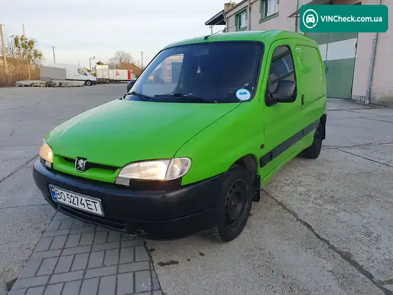 Peugeot Partner 1999, фото з оголошення 2 з 21, VIN VF35BWJZE60163785