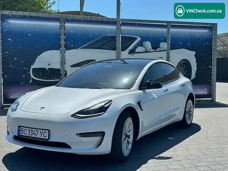 Tesla Model 3 2022, фото з оголошення 1 з 12, VIN 5YJ3E1EA3PF412706
