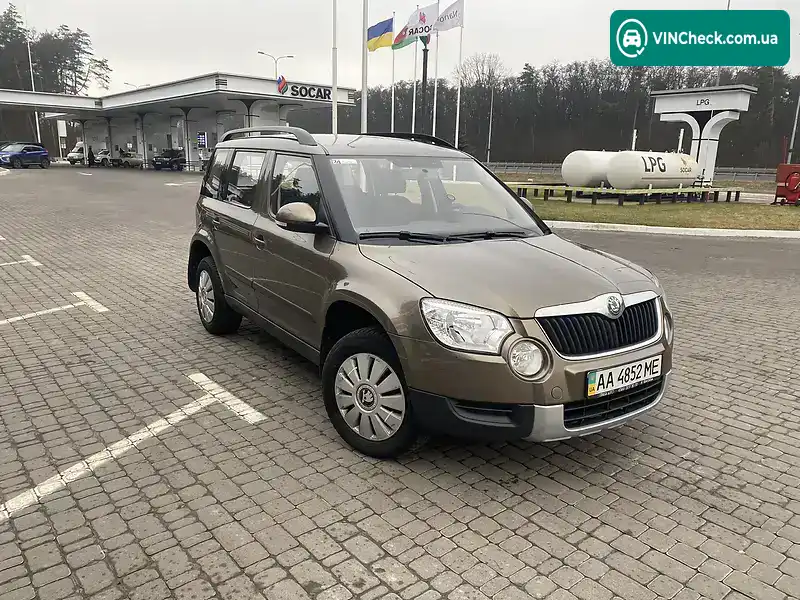 Skoda Yeti 2011, фото з оголошення 1 з 20, VIN TMBJF25L9DB700028
