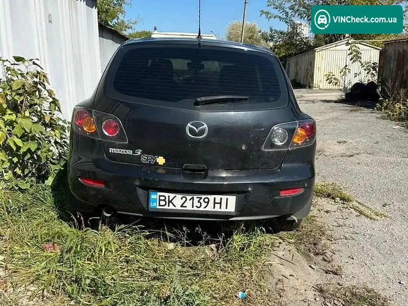 Mazda 3 2005, фото з оголошення 2 з 14, VIN JMZBK14Z261353145