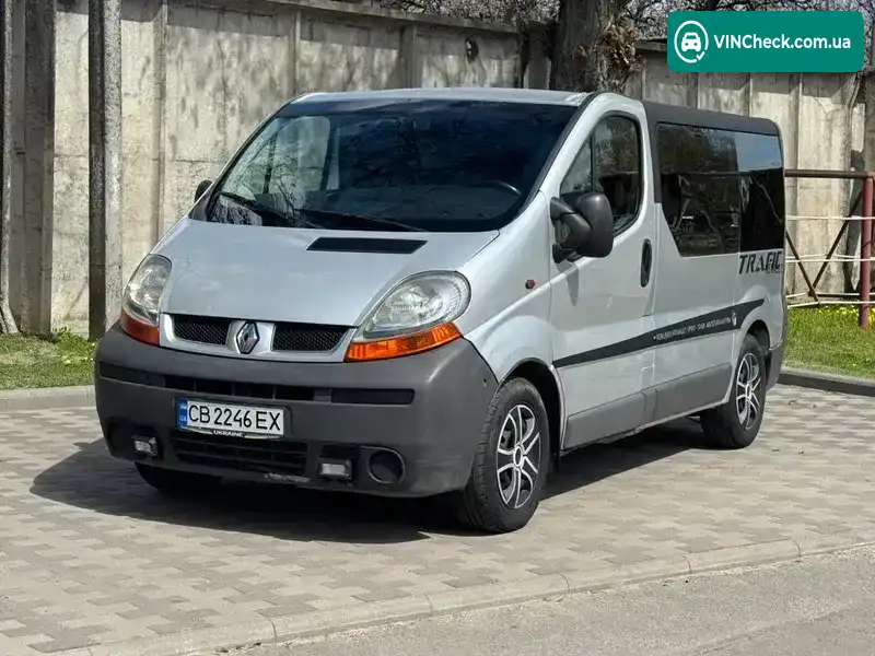 Renault Trafic 2003, фото з оголошення 1 з 21, VIN VF1FLFCA63V186167