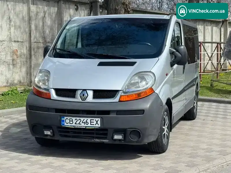 Renault Trafic 2003, фото з оголошення 2 з 21, VIN VF1FLFCA63V186167
