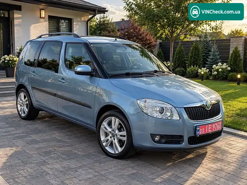 Skoda Roomster 2007, фото з оголошення 1 з 9, VIN TMBMD25J275031413