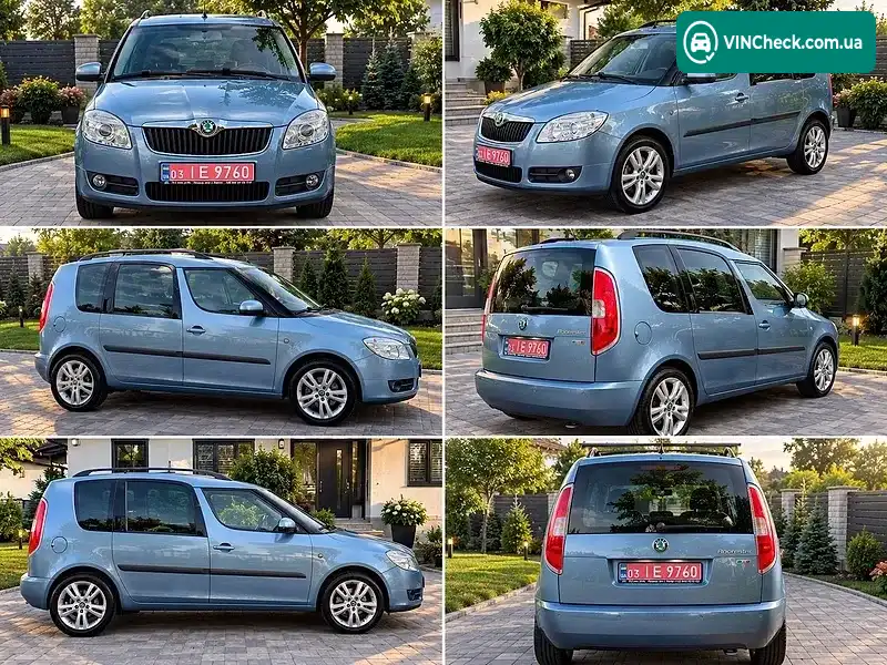Skoda Roomster 2007, фото з оголошення 2 з 9, VIN TMBMD25J275031413