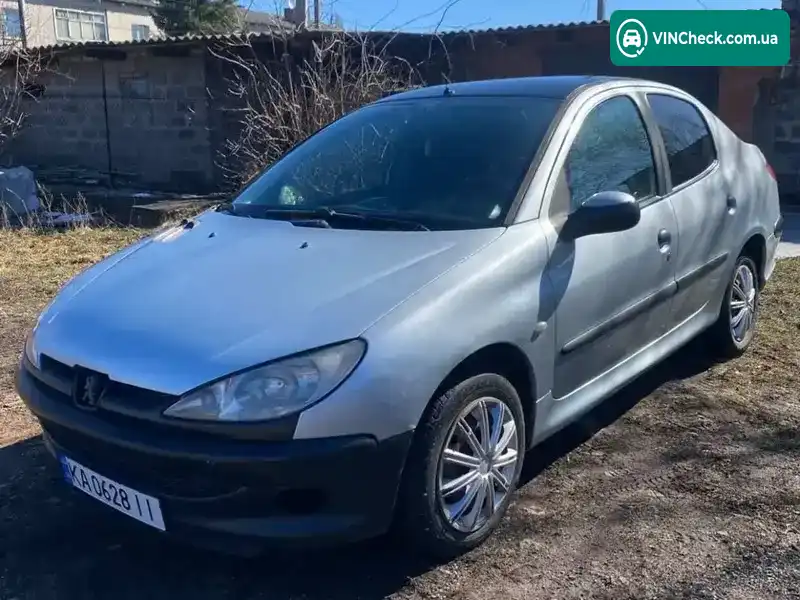 Peugeot 206 2008, фото з оголошення 1 з 6, VIN VF32BKFWA72788235