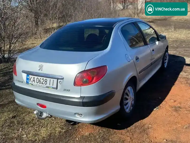 Peugeot 206 2008, фото з оголошення 2 з 6, VIN VF32BKFWA72788235