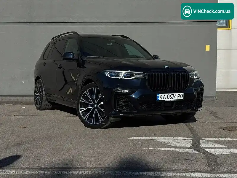 BMW X7 2021, фото з оголошення 1 з 20, VIN 5UXCX6C07M9F85315