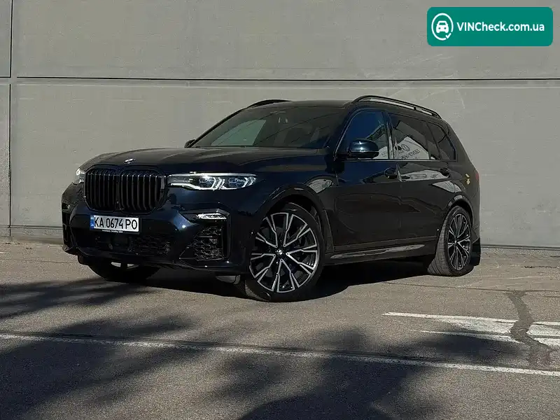 BMW X7 2021, фото з оголошення 2 з 20, VIN 5UXCX6C07M9F85315