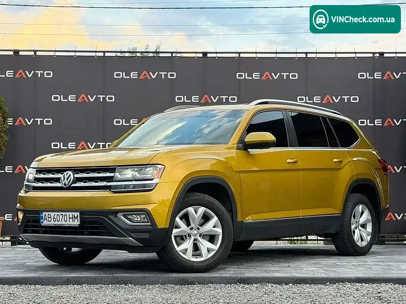 Volkswagen Atlas 2017, фото з оголошення 1 з 20, VIN 1V2MR2CA8JC522879