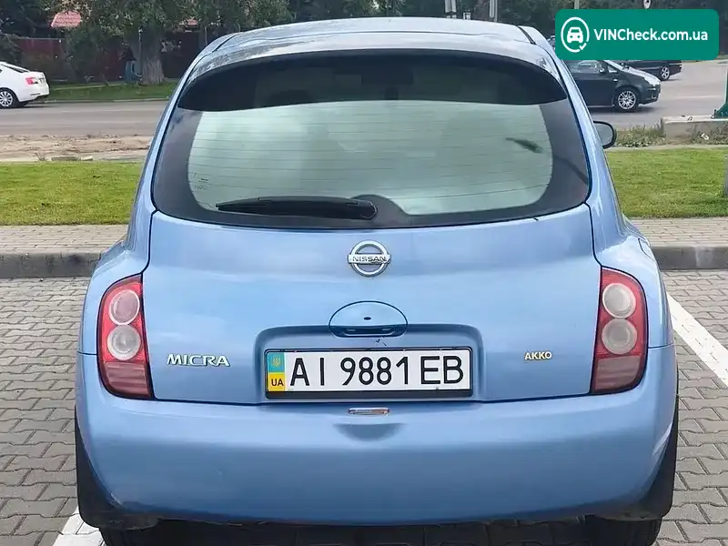 Nissan Micra 2004, фото з оголошення 2 з 8, VIN SJNFCAK12U1181001
