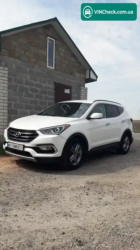 Hyundai Santa FE 2017, фото з оголошення 1 з 9, VIN 5NMZUDLBXHH001328