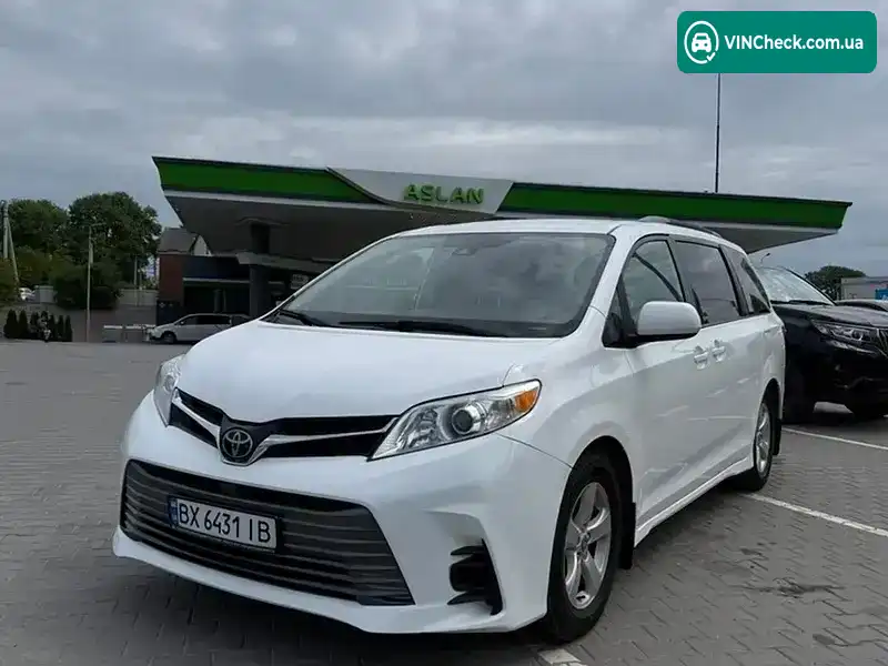 Toyota Sienna 2019, фото з оголошення 1 з 20, VIN 5TDKZ3DC0LS062536