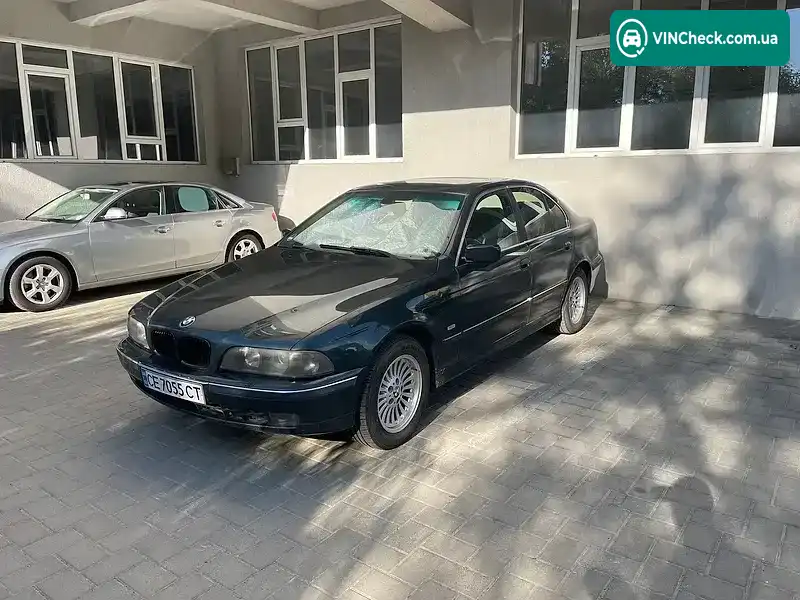 BMW 5 Series 2000, фото з оголошення 1 з 12, VIN WBADL81080GX38686