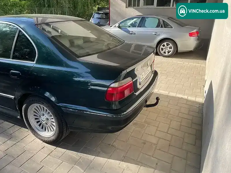 BMW 5 Series 2000, фото з оголошення 2 з 12, VIN WBADL81080GX38686