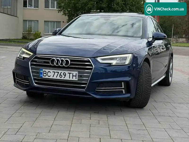 Audi A4 2016, фото з оголошення 2 з 20, VIN WAUENAF49HN023523