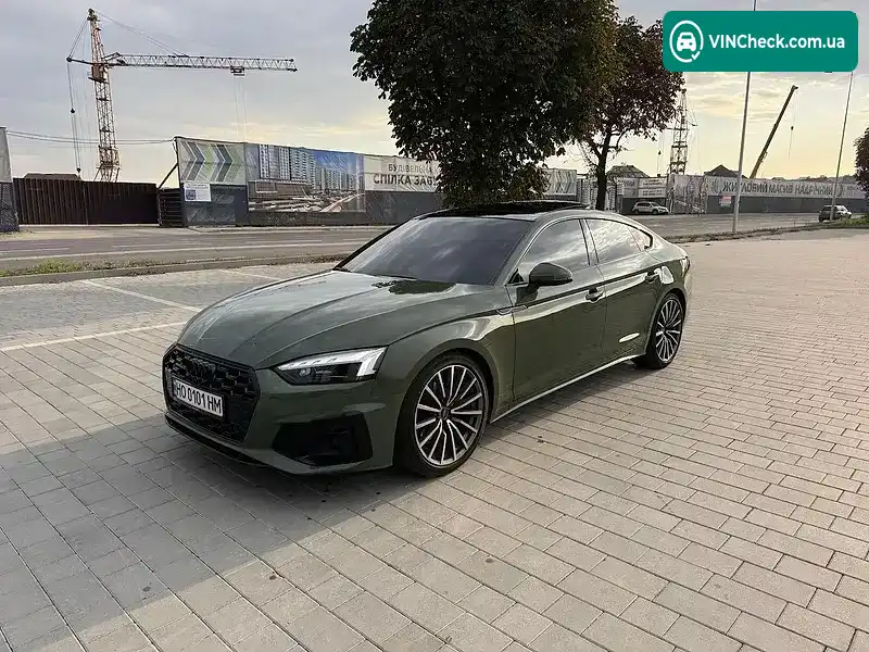 Audi A5 2021, фото з оголошення 2 з 20, VIN WAUCBCF51NA017318