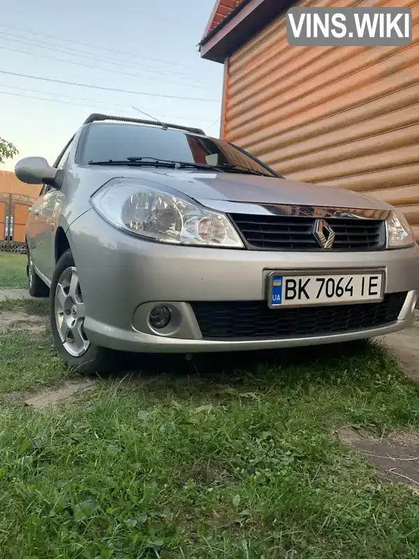 Renault Symbol 2010, фото з оголошення 1 з 21, VIN VF1LBNP0543410539