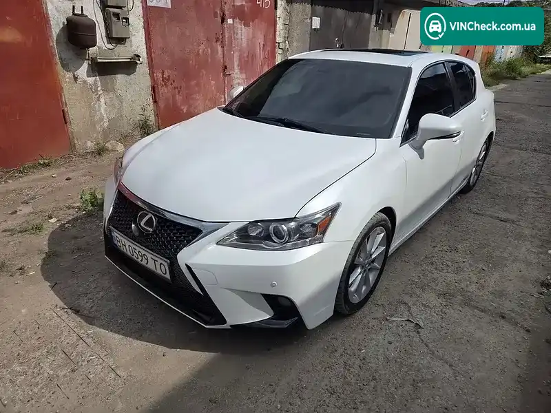 Lexus CT 2012, фото з оголошення 1 з 17, VIN JTHKD5BH4D2123340