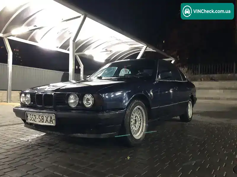 BMW 5 Series 1991, фото з оголошення 1 з 13, VIN WBAHB11000GA77220