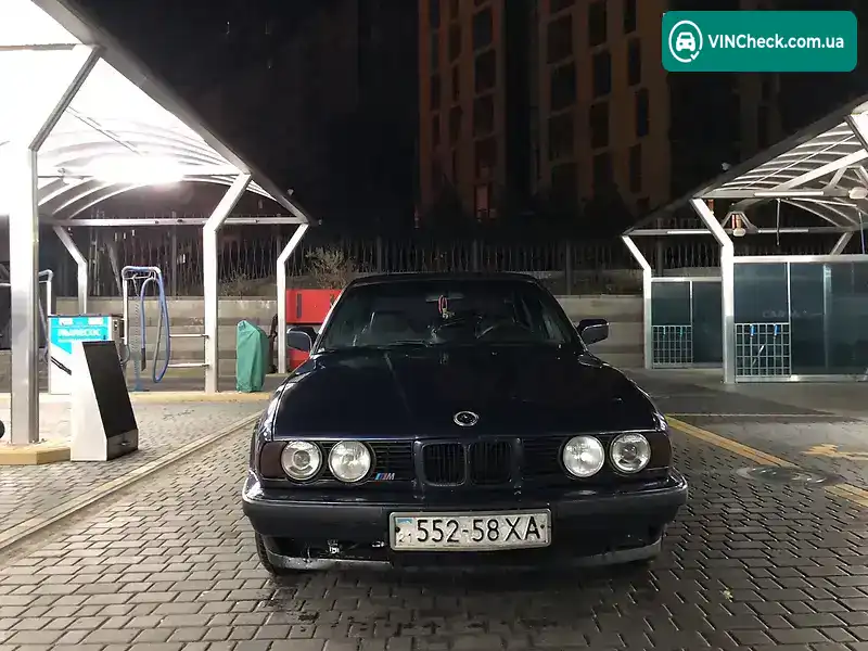 BMW 5 Series 1991, фото з оголошення 2 з 13, VIN WBAHB11000GA77220