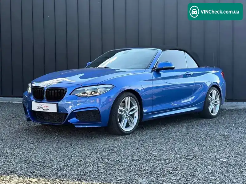 BMW 2 Series 2016, фото з оголошення 1 з 20, VIN WBA1K9C56GV321822