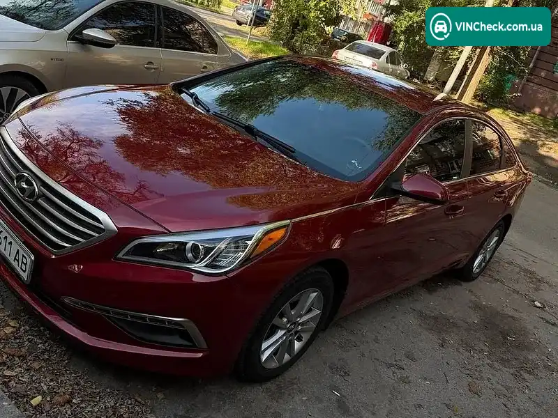 Hyundai Sonata 2015, фото з оголошення 2 з 8, VIN 5NPE24AF6FH216294