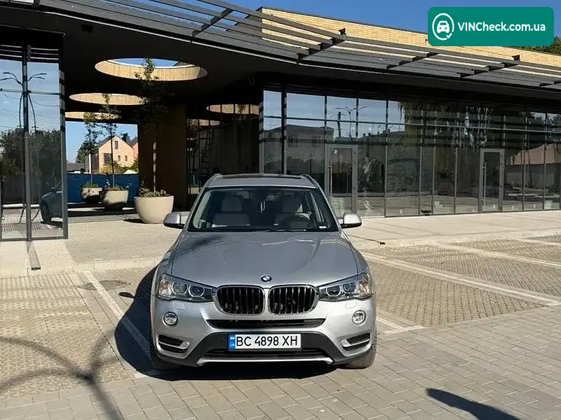 BMW X3 2014, фото з оголошення 1 з 17, VIN 5UXWX9C59F0D57429