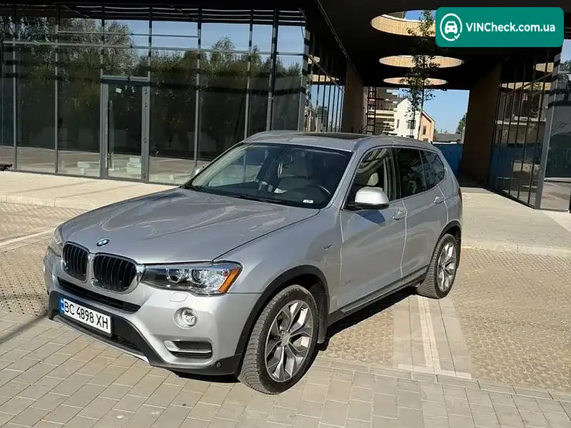 BMW X3 2014, фото з оголошення 2 з 17, VIN 5UXWX9C59F0D57429