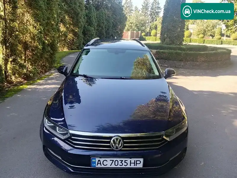 Volkswagen Passat 2018, фото з оголошення 1 з 20, VIN WVWZZZ3CZJP020844
