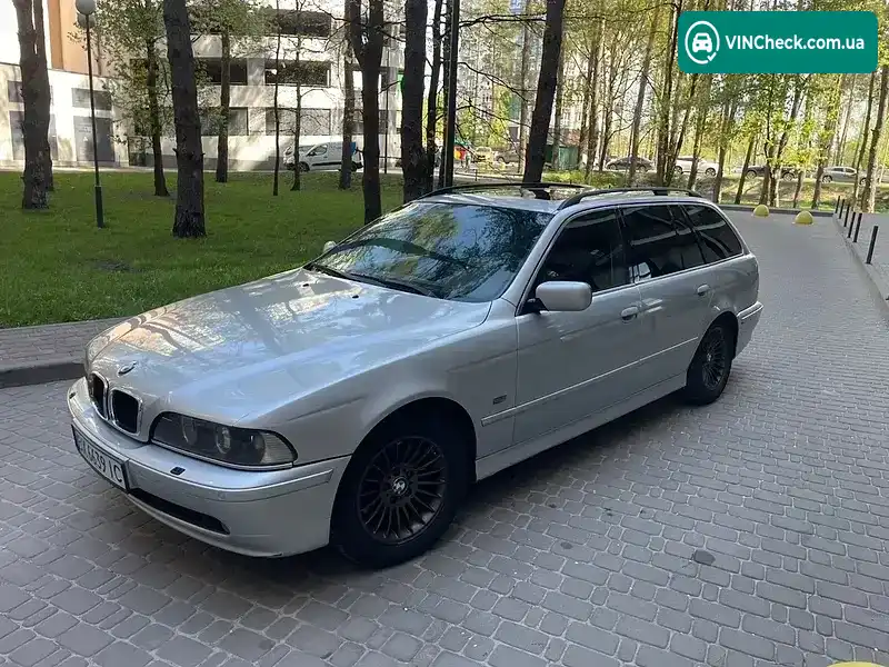 BMW 5 Series 2001, фото з оголошення 1 з 21, VIN WBADP81050GV55766