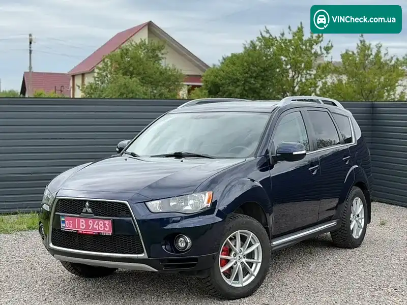 Mitsubishi Outlander 2010, фото з оголошення 2 з 20, VIN JMBXTCW4WAZ004433