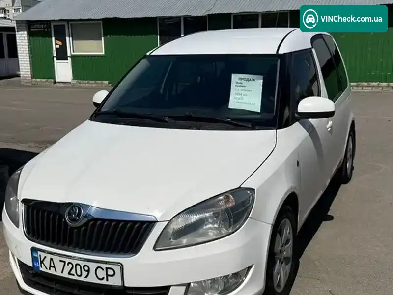 Skoda Roomster 2014, фото з оголошення 1 з 19, VIN Y6UNC45J9FB600017