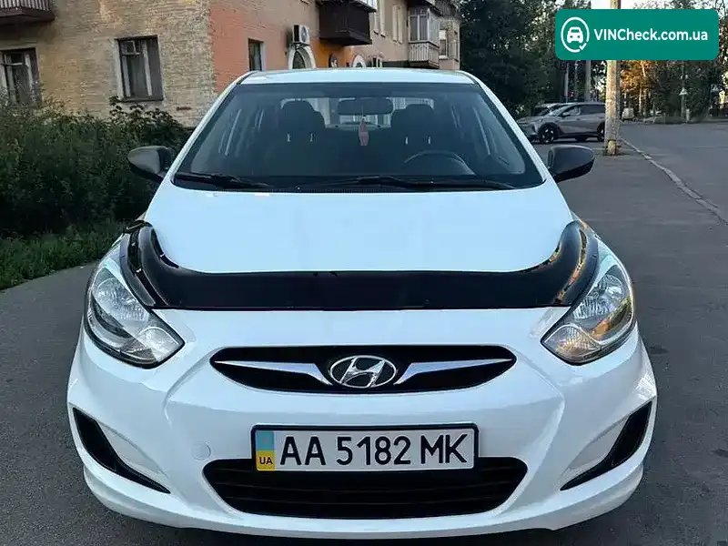 Hyundai Accent 2012, фото з оголошення 1 з 21, VIN Z94CT41CACR162263