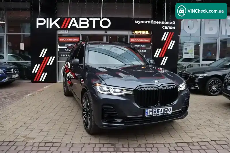 BMW X7 2019, фото з оголошення 2 з 21, VIN 5UXCX4C51KLB39757
