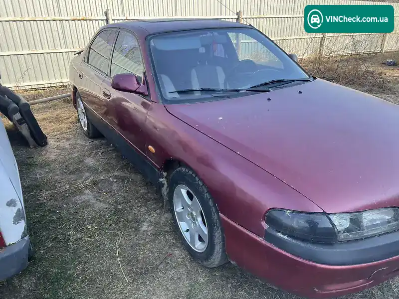 Mazda 626 1993, фото з оголошення 1 з 7, VIN JMZGE12J201275405