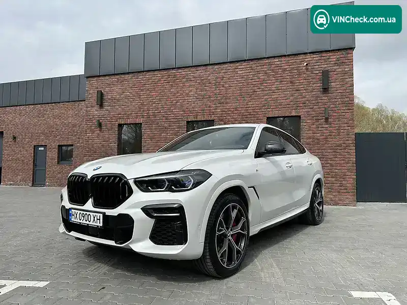 BMW X6 2022, фото з оголошення 1 з 20, VIN WBAGT210109L22641