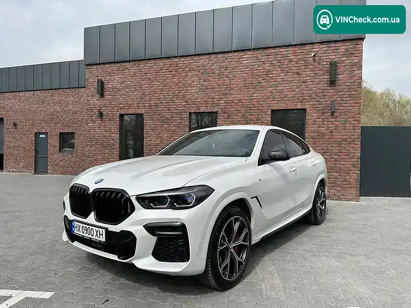 BMW X6 2022, фото з оголошення 2 з 20, VIN WBAGT210109L22641