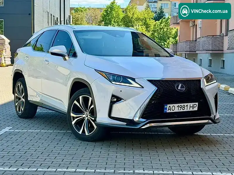 Lexus RX 2018, фото з оголошення 2 з 21, VIN 2T2ZZMCA2KC122713