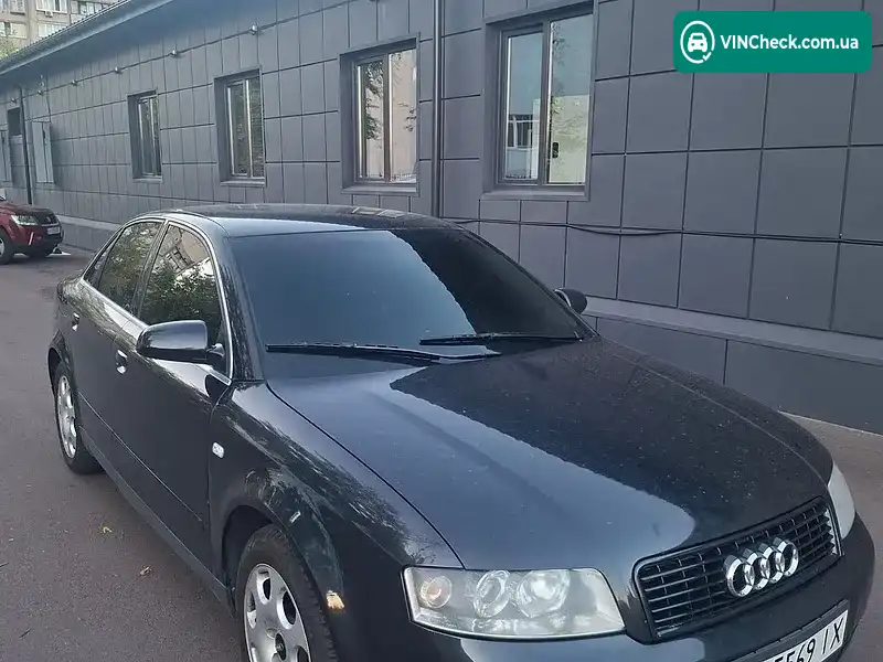 Audi A4 2003, фото з оголошення 1 з 10, VIN WAUZZZ8E83A362249
