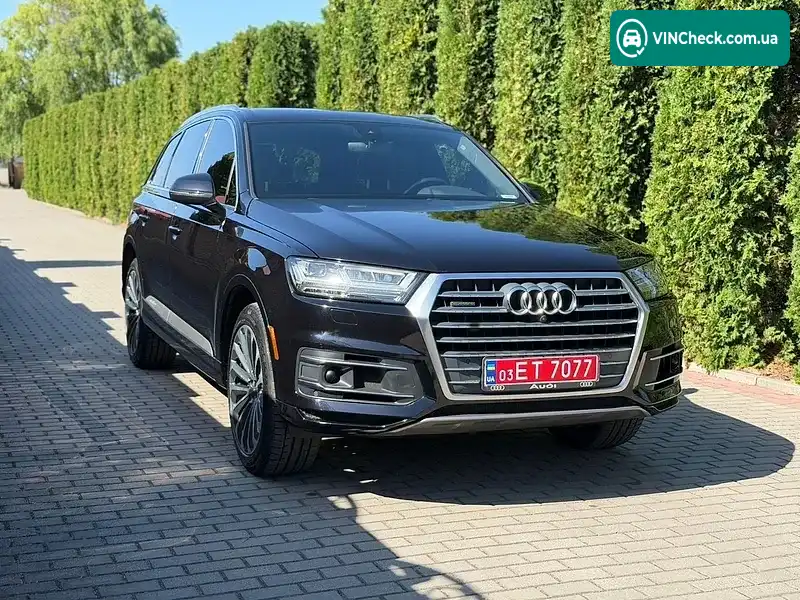 Audi Q7 2017, фото з оголошення 2 з 20, VIN WA1LAAF75HD050699