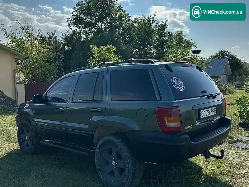 Jeep Grand Cherokee 2004, фото з оголошення 2 з 20, VIN 1J8G2E8A14Y145986